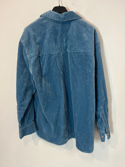 IRO. sobrecamisa pana azul T.34