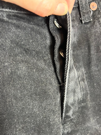 ZARA. Straight buttoned denim. T 34
