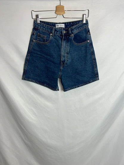 ZARA. Bermuda denim.T S