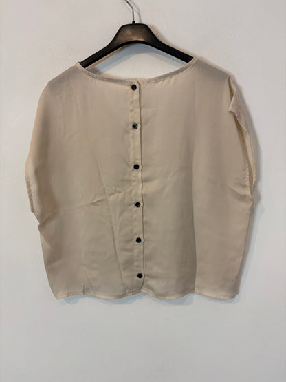 SEZANE. Geometric blend trousers T36