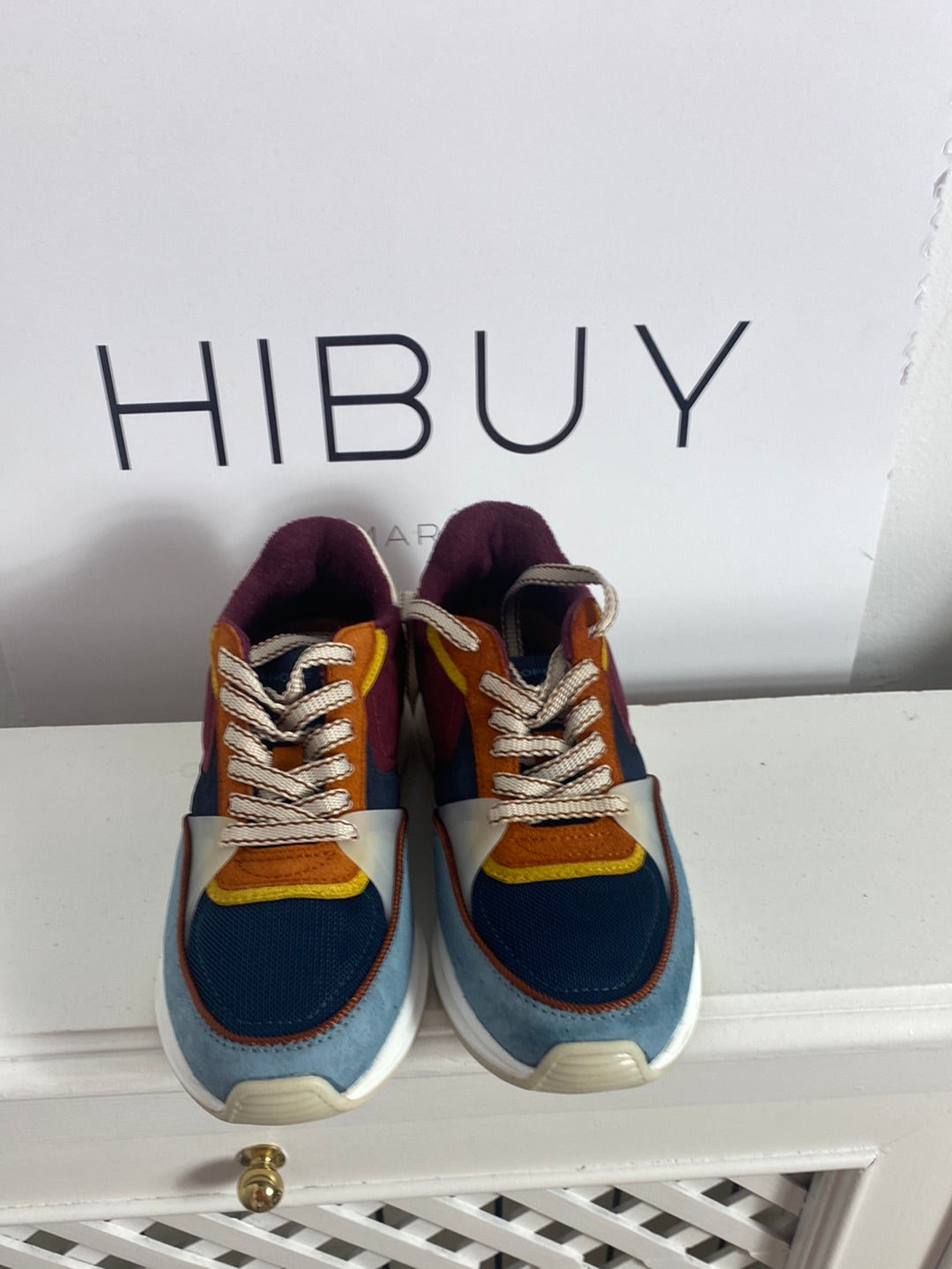 HOFF. Leather sneakers in colors size 37