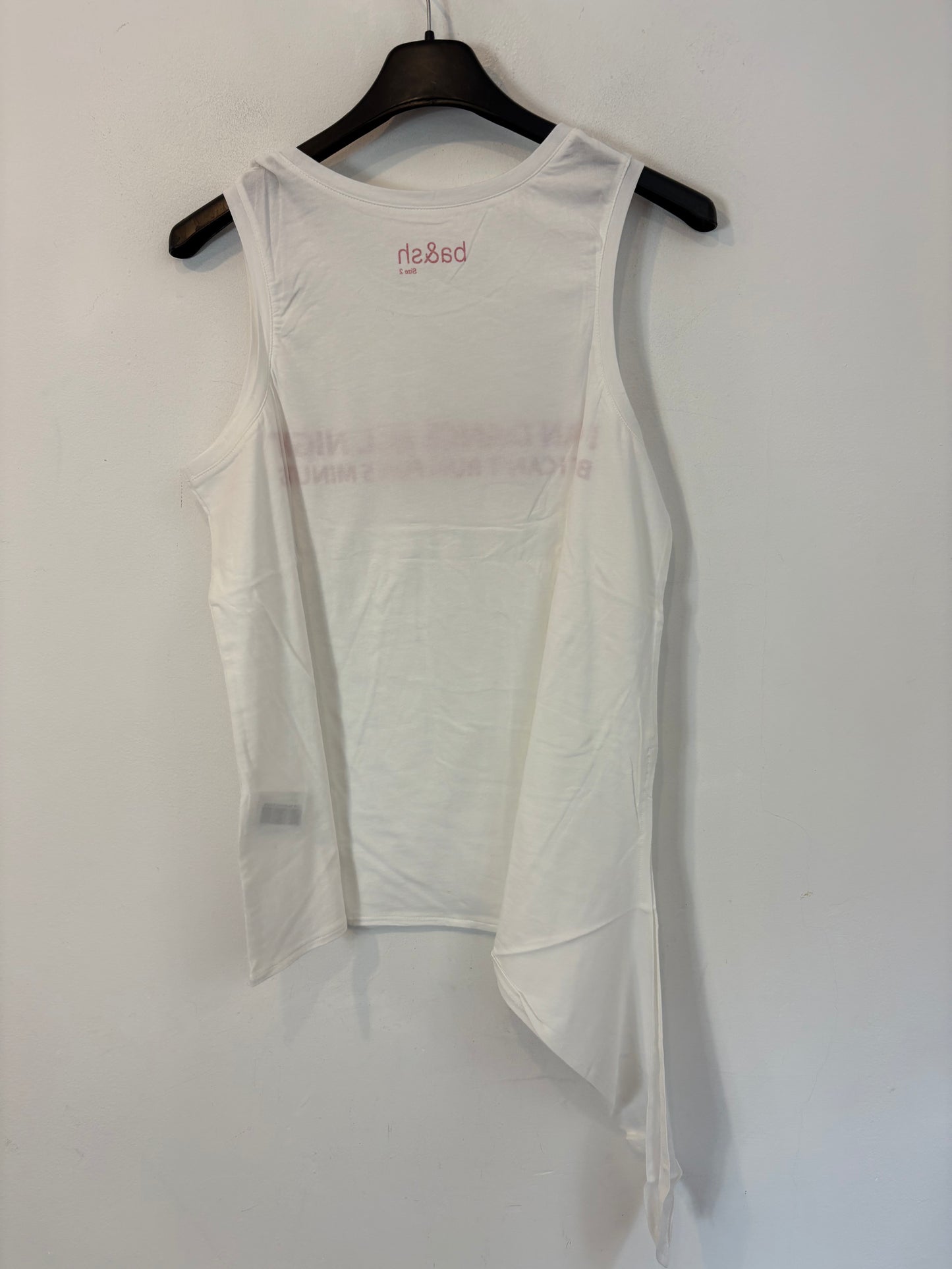 BA&SH. Camiseta blanca I CAN DANCE