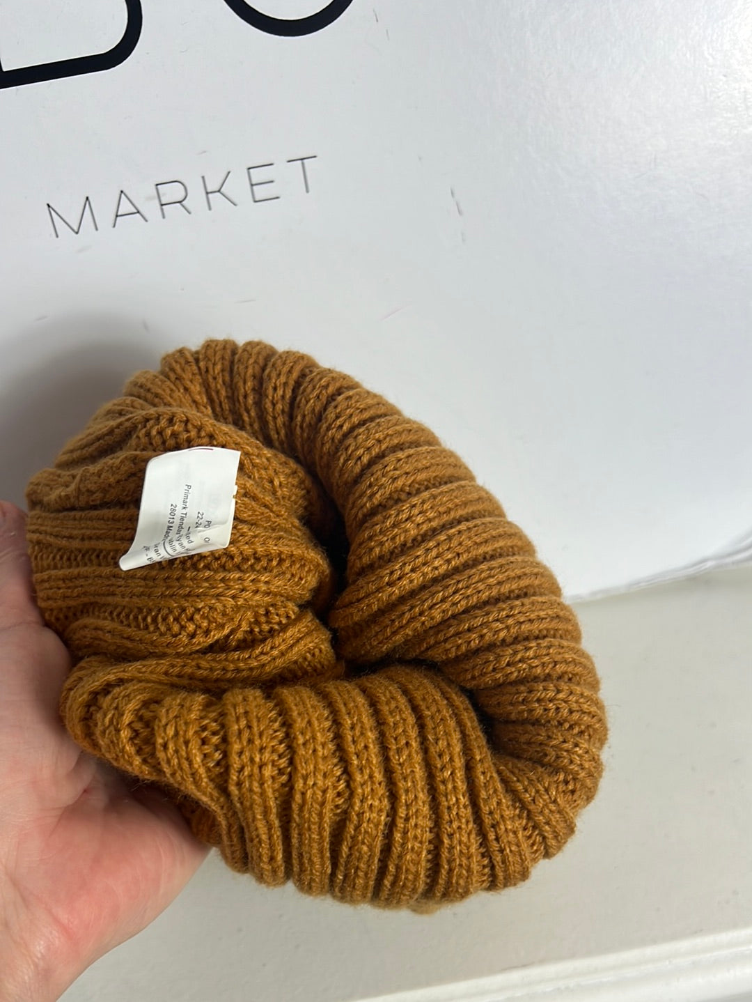 PRIMARK. Mustard Knit Hat. YOU