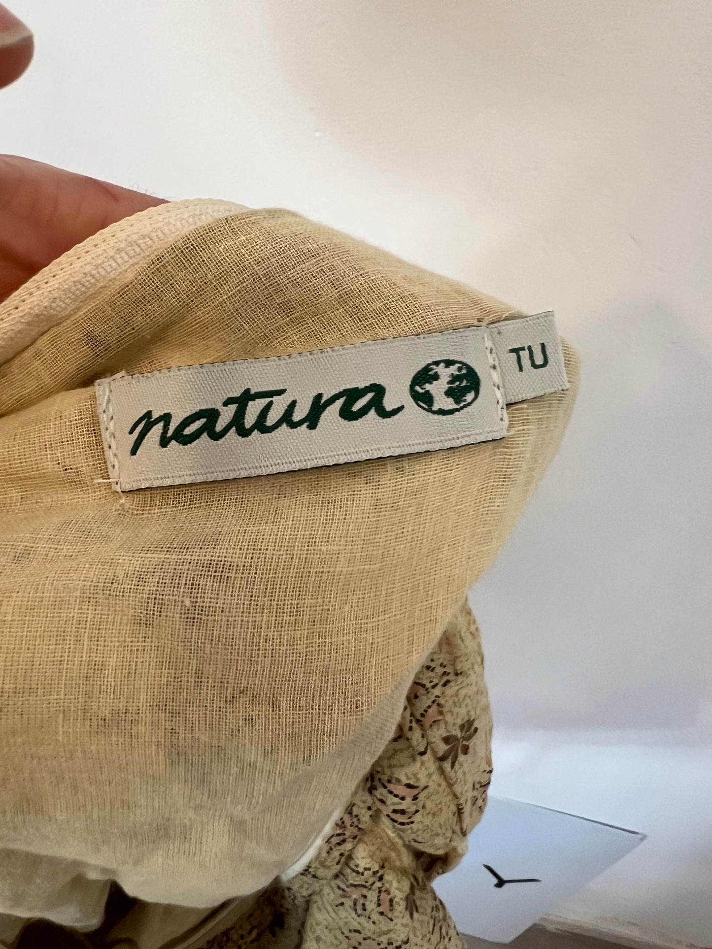 NATURA. Bolso tela tipo saco
