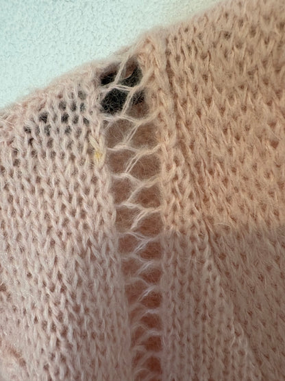 ZARA. Black stretch knit top. TL