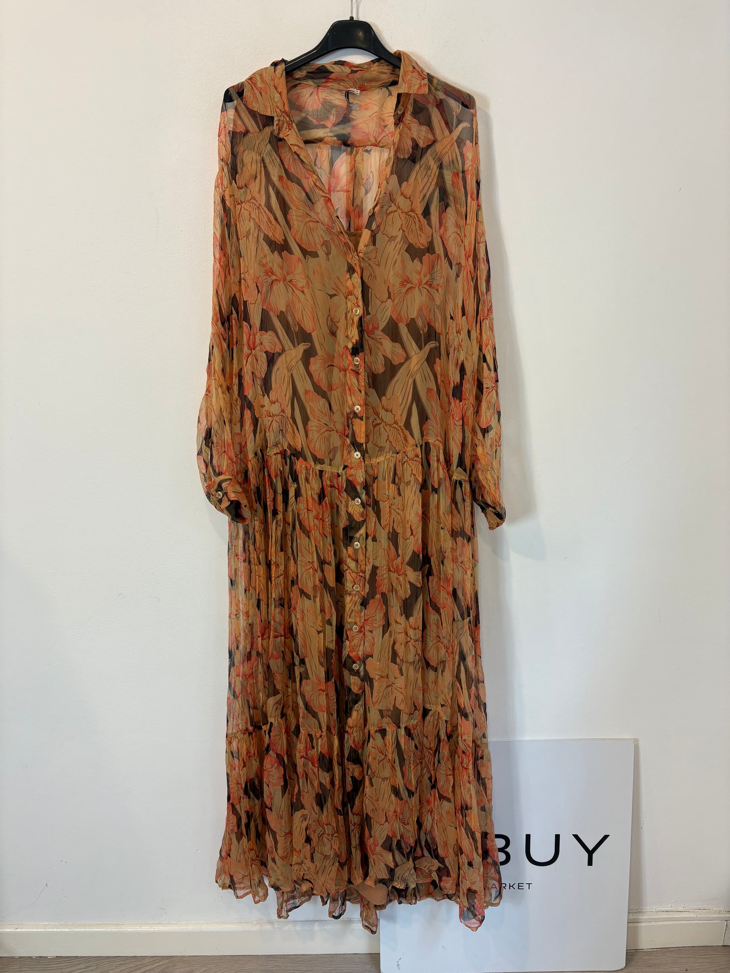 MES DEMOISELLES. Vestido largo vaporoso