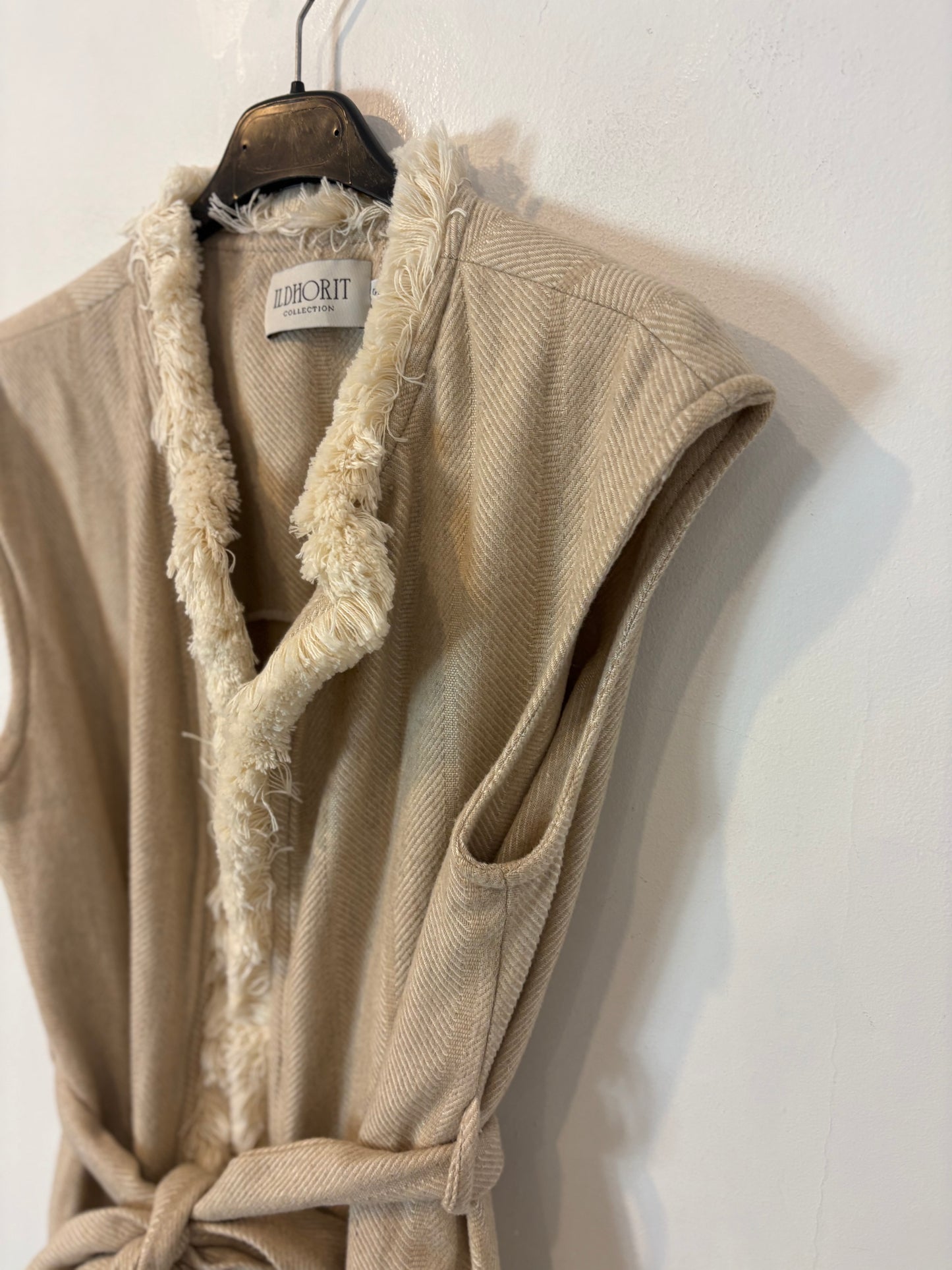 ZARA. Long brown dress TM