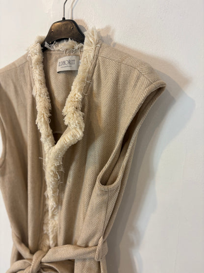 ZARA. Long brown dress TM