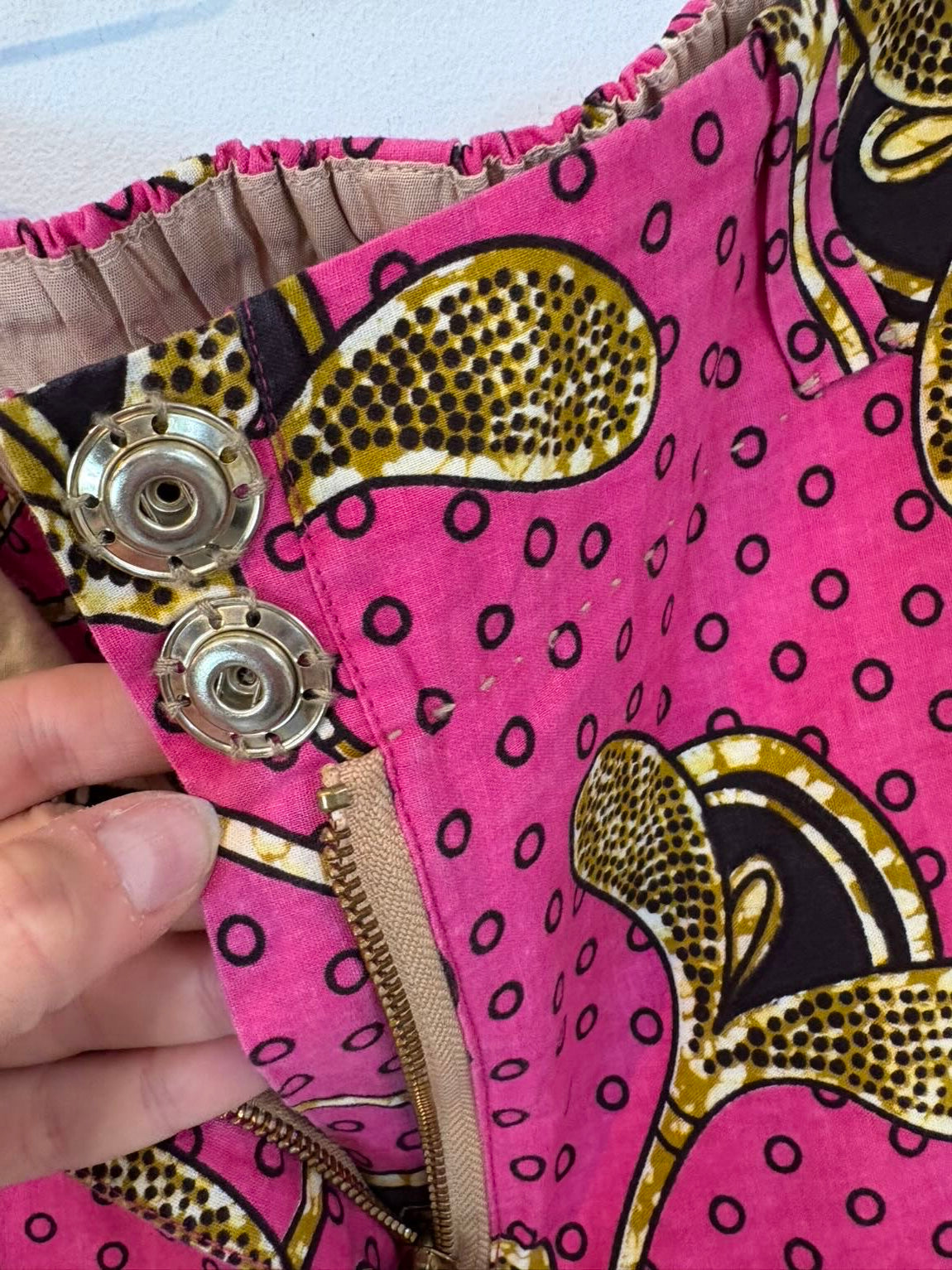 RAPTUS & ROSE. Pantalón rosa estampado