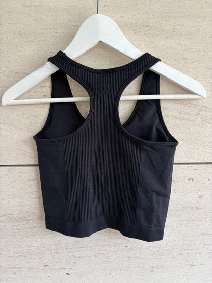 WILSON. Top negro deportivo elástico. T S