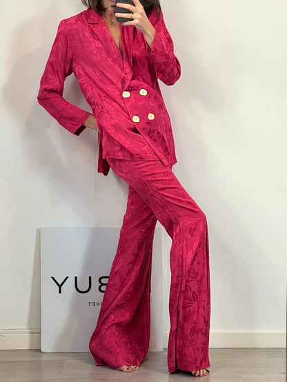 SOPHIE&LUCIE. Total look fucsia fluido. T 36