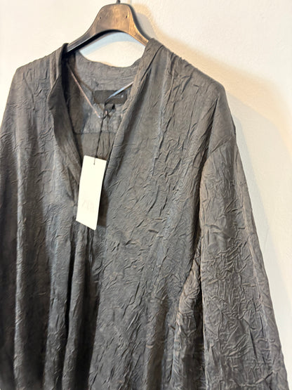 ZARA. Blusa gris textura