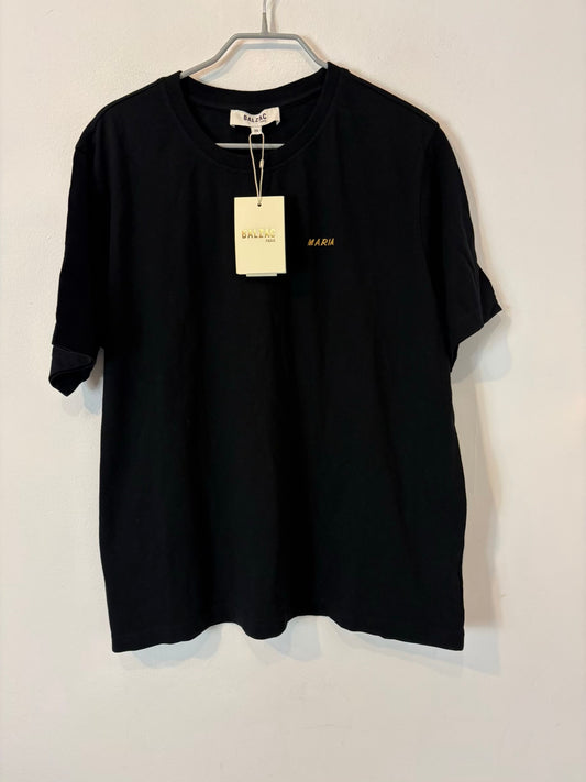BALZAC. Camiseta negra nombre MARIA
