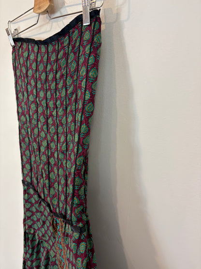 MALABABA. Checkered pareo/scarf