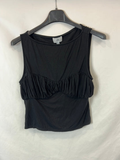 LPA. Black cropped top Tm