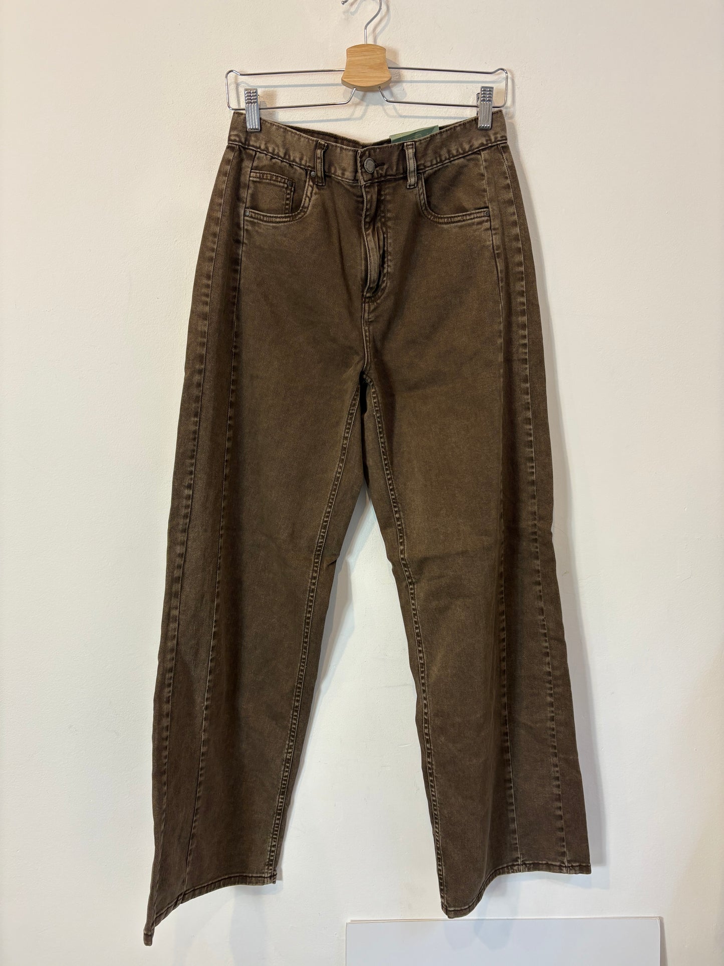 INTROPIA. Denim marrón costuras