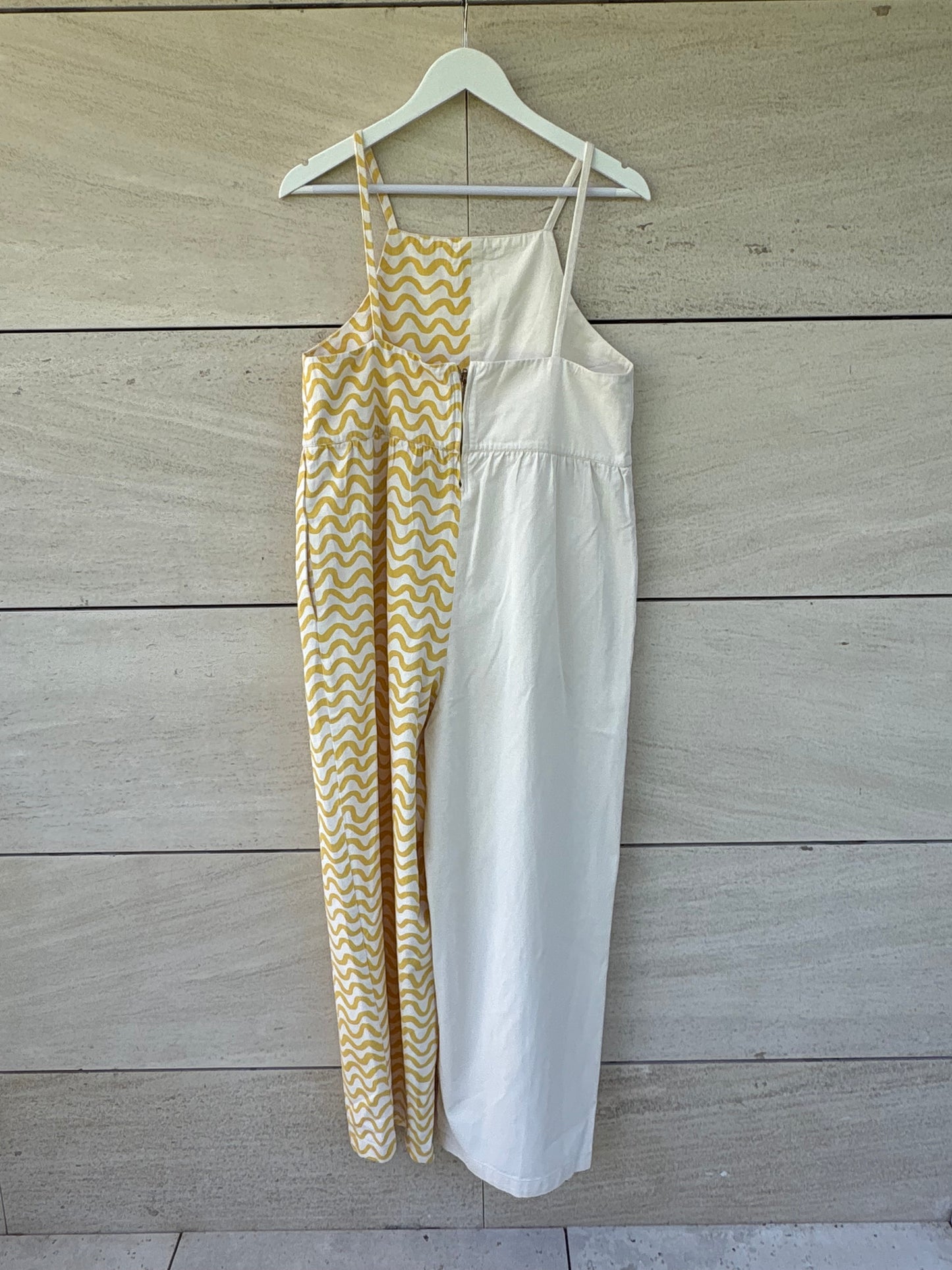 RITA ROW NEO. Mono de algodón estampado de ondas