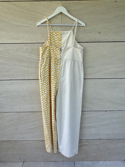 RITA ROW NEO. Mono de algodón estampado de ondas