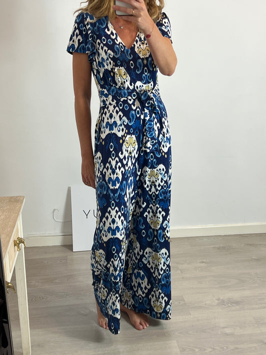 CORTEFIEL. Flowy printed jumpsuit Tm