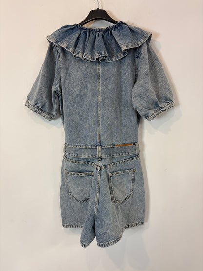 BALZAC. Mono denim corto volante