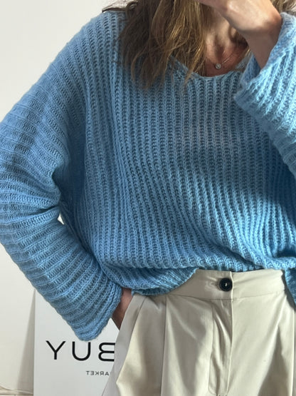 OTRAS. Jersey azul claro. T S/M