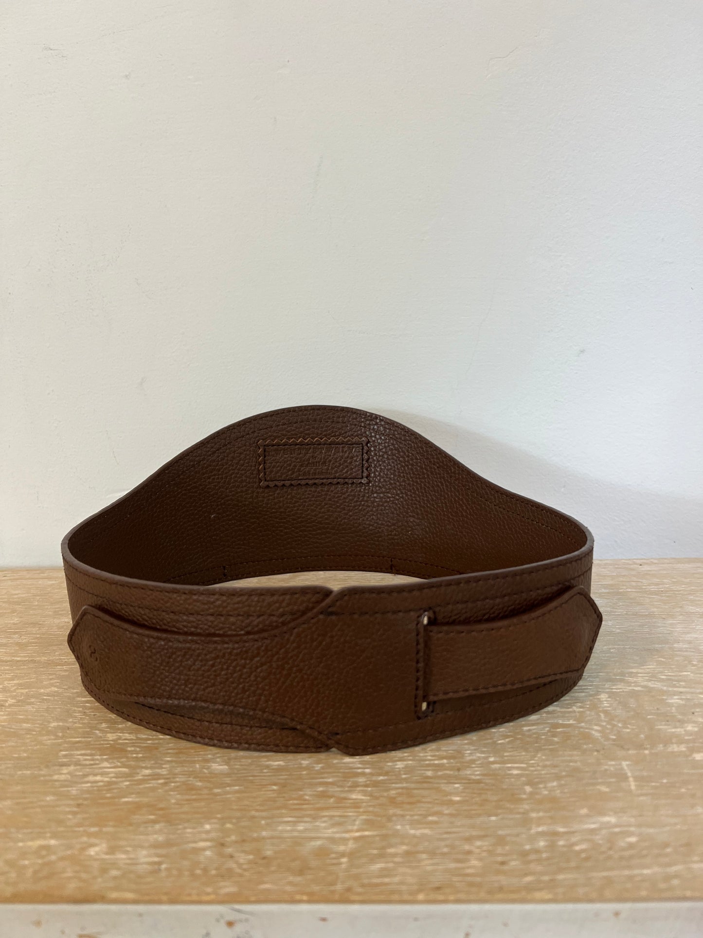 TWENTY TWELVE. Cinturón marrón fajín. T S