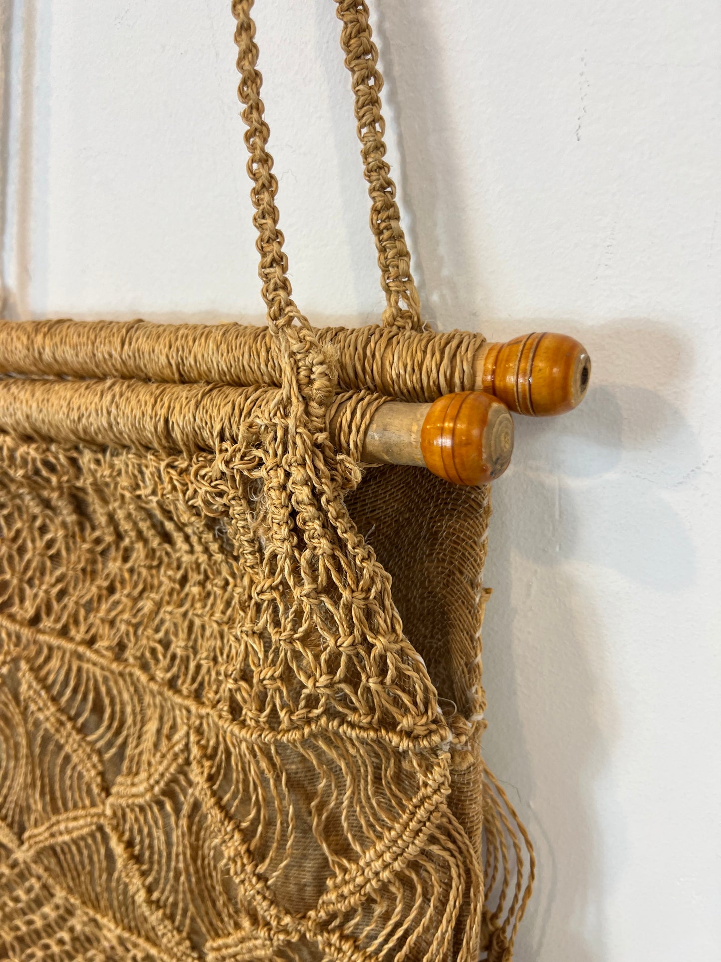 OTHERS. Handmade beige bag