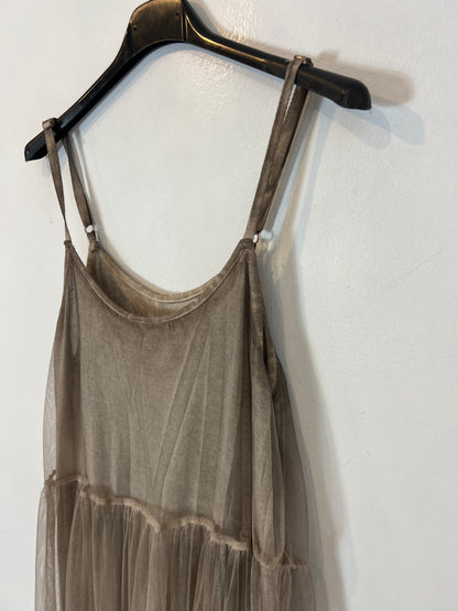 OTRAS. Vestido largo tull TU(M)