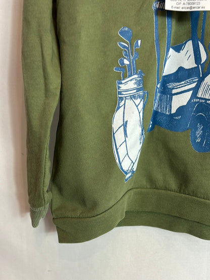 ANCAR. Light golf green sweatshirt