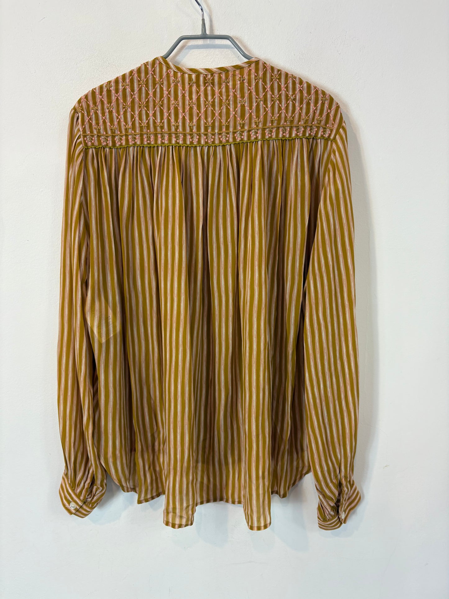 LOUISE MISHA. Blusa fluida detalle hombros