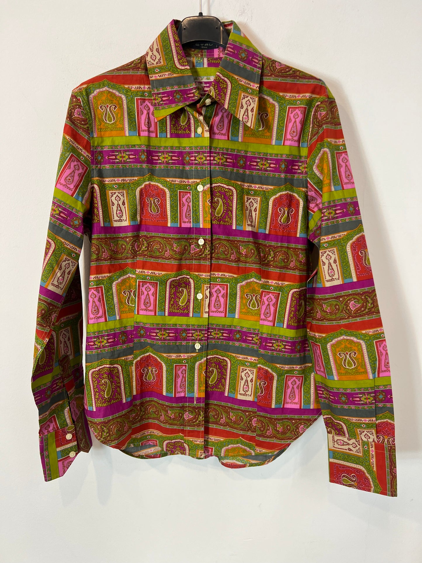 ETRO. Camisa estampada colores. T M