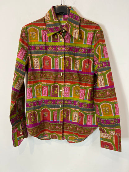 ETRO. Camisa estampada colores. T M