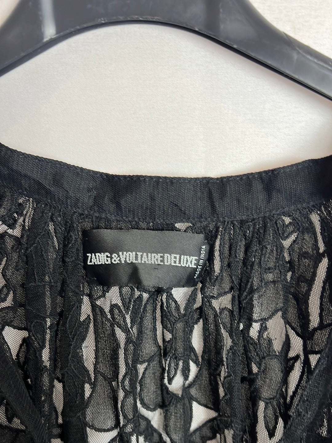 ZADIG&amp;VOLTAIRE. Black lace top. TM