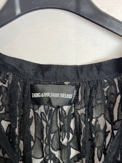 ZADIG&amp;VOLTAIRE. Black lace top. TM