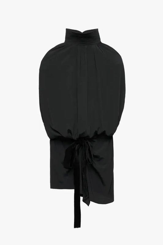 ZARA x STEFANO PILATI. Vestido negro detalles