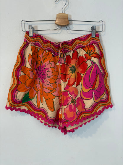 FARM RIO. Conjunto estampado fucsia