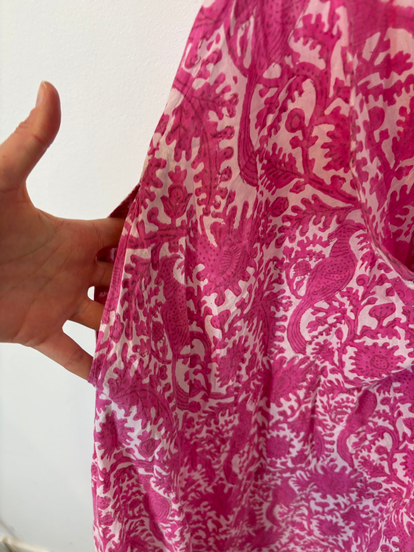 BABBAKI. Vestido largo estampado halter