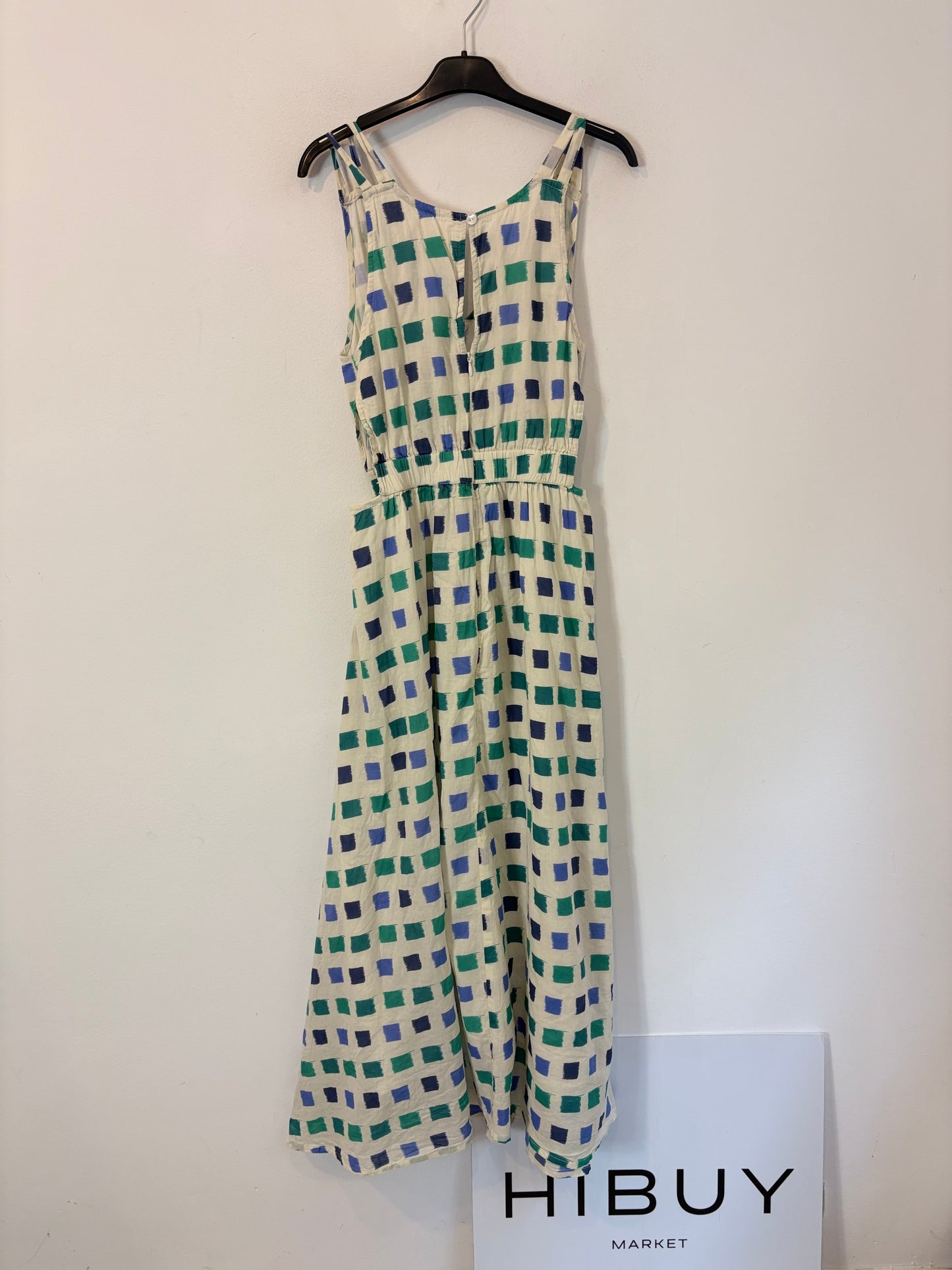 BABBAKI. Vestido midi estampado aberturas