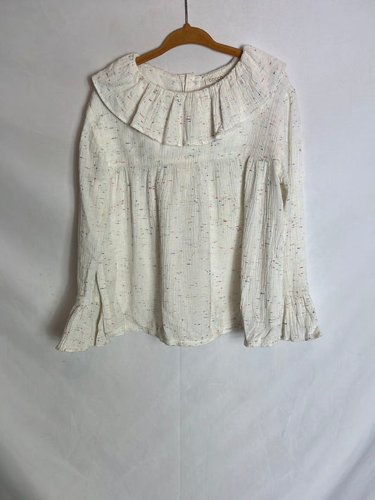 GOCCO. Blusa hilos colores. T 5-6años