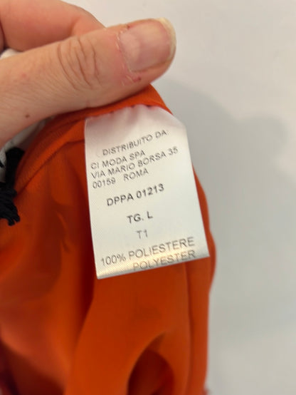 KATE. Pantalones bicolor lentejuelas fluidos. T L