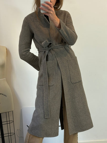 OTRAS. Abrigo largo topo