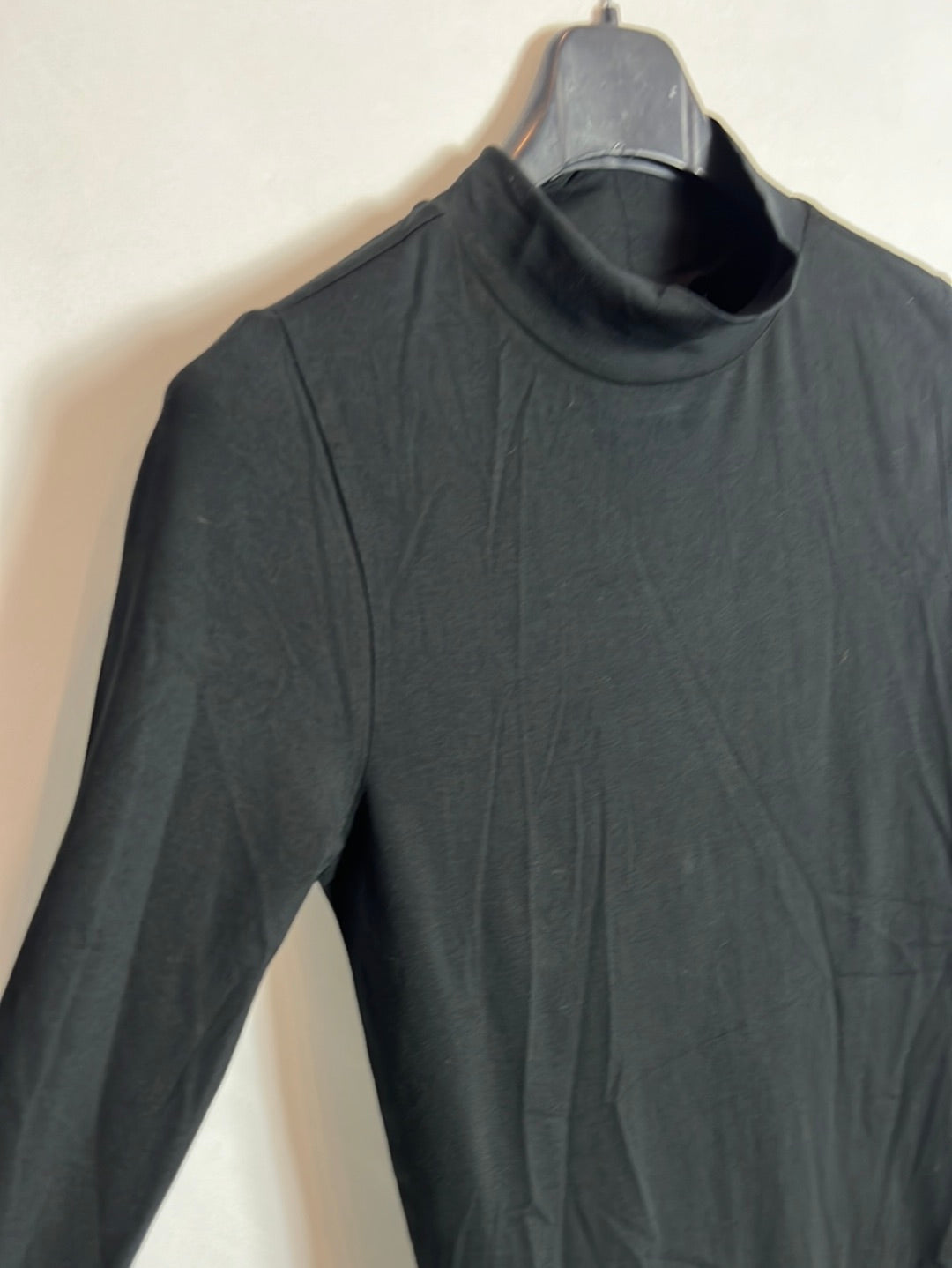 URBAN CLASSICS. Black elastic midi dress. TM