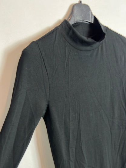 URBAN CLASSICS. Black elastic midi dress. TM