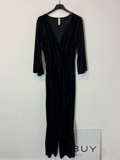 OTRAS. Mono negro terciopelo T.u(s)