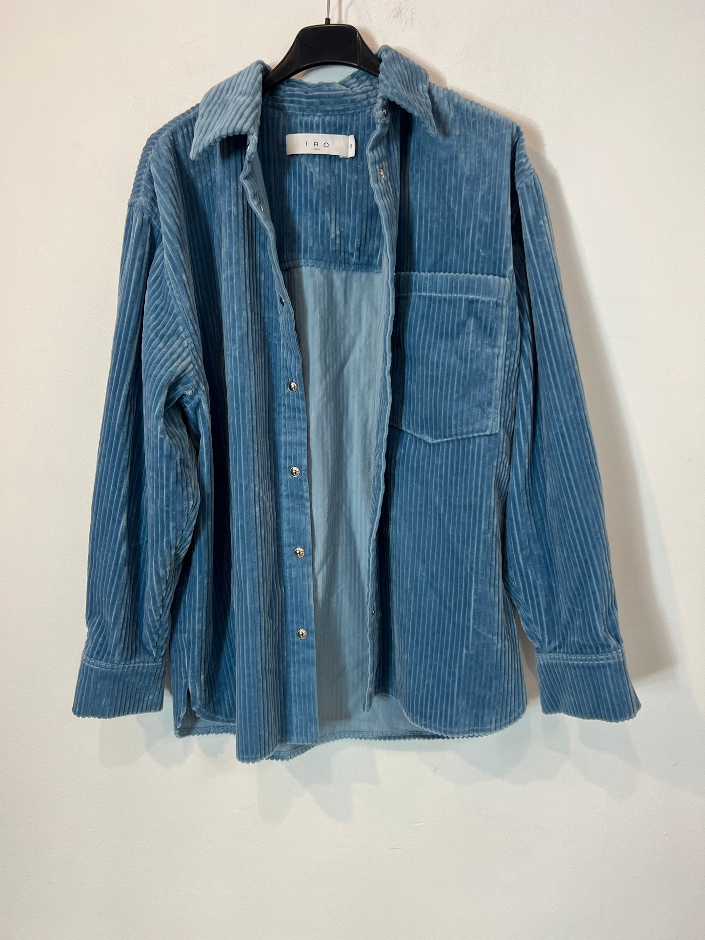 IRO. sobrecamisa pana azul T.34