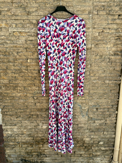 AMEÉ. Sleeveless fringed sweater S.(s)