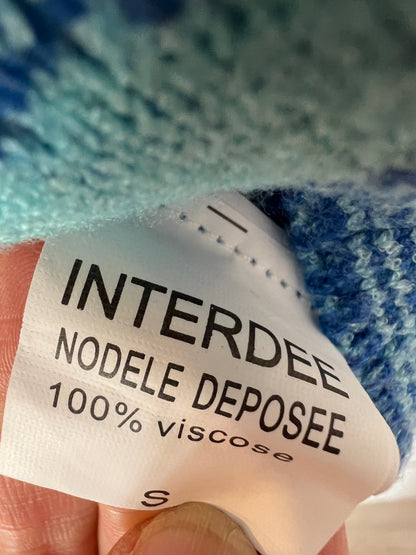 OTRAS. Top punto azules T.s