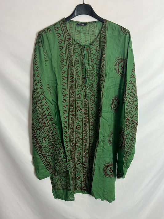 OTRAS. Vestido corto estilo hippie . T S/M