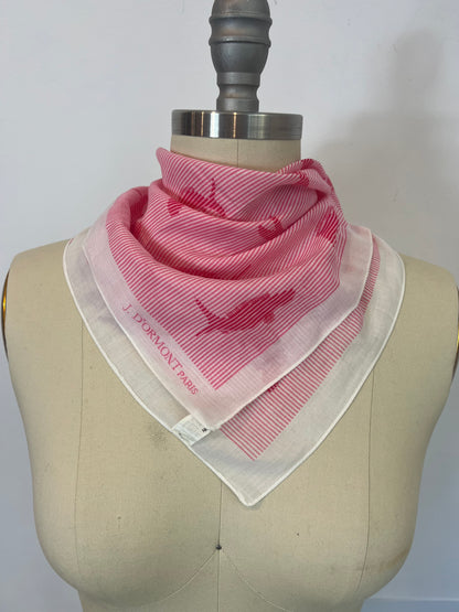 OTRAS. Pañuelo rosa peces