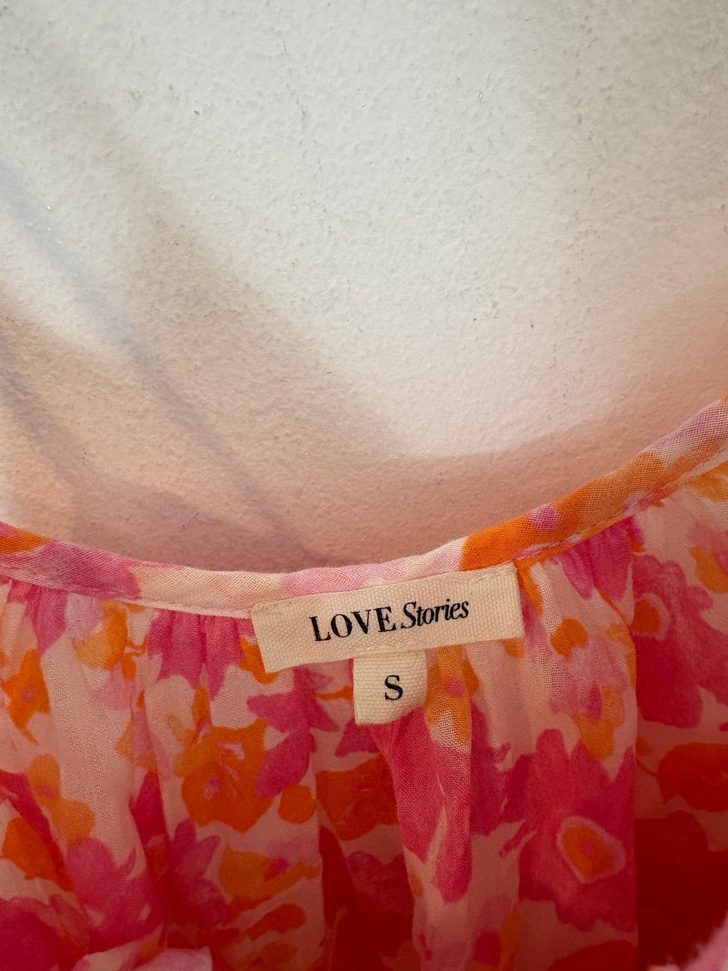 LOVE Stories. Vestido largo flores